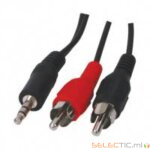 Cordon audio Jack-2 RCA MM 2.5m stéreo