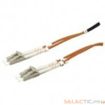 Patch optique LC/LC 10m Multimode (62.5/125µ) Duplex Orange