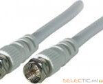 Cordon Satellite Type F mÃ¢le / mÃ¢le RG59 2m