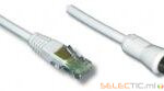 Cordon RJ45 /Coax 9.52mm MÃ¢le 75 Ohms 2m