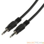 Cordon audio Jack stéreo 3.5mm M/M 2.5m