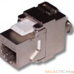 Embase/Insert CAT6a RJ45 BlindÃ©e type keystone
