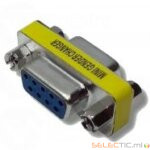 Adaptateur changeur de genre DB9 femelle / femelle