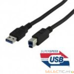 Cordon USB3.0 A-B M/M 3m