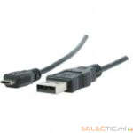 Cordon USB A/microB M/M 1.80m