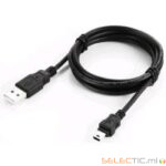 Cordon USB A/mini 5p 1.5m + Ferrite