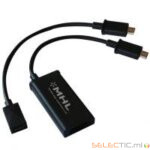 Adaptateur MHL universel microUSB/HDMI M/F livrÃ© avec adapateur Samsung S3/S4/Note 2
