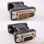 Adaptateur DVI-I 24+5M-HDB15F (VGA)