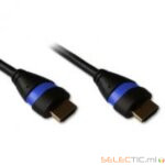 Cordon HDMI 1.4 Ethernet 3m A-A M-M Noir/Bleu