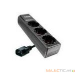 Prise Xenon 3iB 1E IEC, 3 sorties shucko (compatible FR)