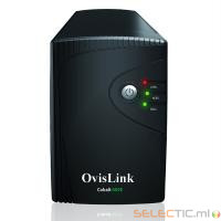 Onduleur Ovislink Cobalt 600E 600VA/300W 2 prises Shuko