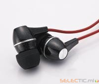 PERITUNE-401 Ecouteurs intra-auriculaires Connecteur audio plaque d'or