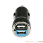 PORT Adaptateur Double USB Alum Cigar pour Tablet
