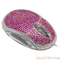 SAT Diamant mouse Souris Optique USB Rose