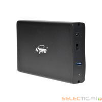 SP166SU3-BK Boitier ext 3.5 USB3 Noir