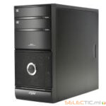 SP3205B Boitier MATX Alim 420w PFC SansVis USB Noir