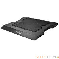 SP313 Aura Alu Vent. Lumineux Silencieux 16 cm+ Hub 2xUSB