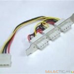 PCC-4P Conn alim 5 pouces1/4 sur PCI