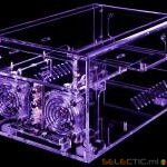 ACMI-PEU-T-HUVB Boitier Transparent MiniItx alim150W