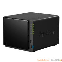 DS414 BoÃ®tier NAS pour 4 DD 3.5/2.5p 1.33GHz DCore 1Go 2LAN Gb USB3