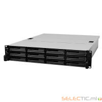 RS2414+ BoÃ®tier NAS Rack 2U pour 12 DD 3.5/2.5p 2.13GHz Dcore 2Go 4LAN Gb USB3