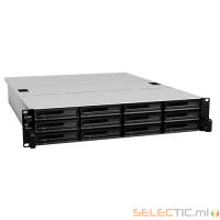 RS3614XS+ BoÃ®tier NAS Rack 2U pour 12DD 3.5/2.5p 3.3G 4Core 8Go 4LAN Gb USB3 2ext Al redo.