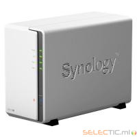 DS215j BoÃ®tier NAS pour 2 DD 3.5/2.5p 800MHz DualCore 512Mo LAN Gb USB3