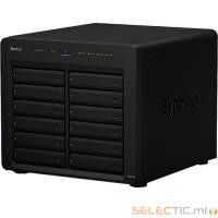 DS3615XS BoÃ®tier NAS pour 12 DD 3.5/2.5p 3.4GHz DualCore 4Go 4LAN Gb USB3 Extension x2