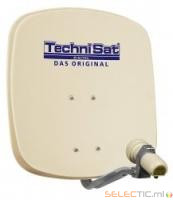 Parabole DigiDish 45 avec fix. AZ/El LNB universel beige