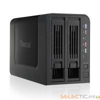 N2310 BoÃ®tier NAS pour 2 DD 3.5p 800MHz 512Mo 1LAN Gb USB3