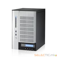 N7510 Bt NAS pour 7 DD 3.5/2.5p 2.13GHz DC 2Go 2LAN Gb USB3 eSata HDMI VGA E/S Audio