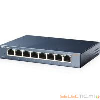 TL-SG108 Switch 8 ports Gb boÃ®tier mÃ©tal