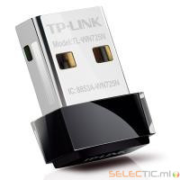 TL-WN725N V2 Adap. Nano USB WiFi 1T1R 150Mb chipset Ralink