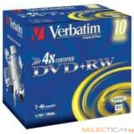 Verba DVD+RW 120min 4.7G 4X(10) 4X(10)