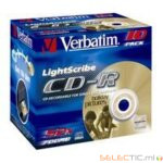 Verb CD Light Scribe 52X pack 10CD