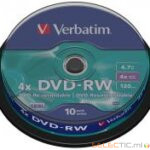 Verba DVDRW- SP10 4.7G 4X(10)