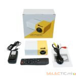 Mini projecteur de poche Portable HD 1080P, pour Home cinéma, AV, USB, carte SD, TF, PK YG300