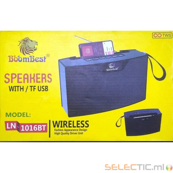 Enceinte Bluetooth sans fil et radio Boombest LN-1016BT